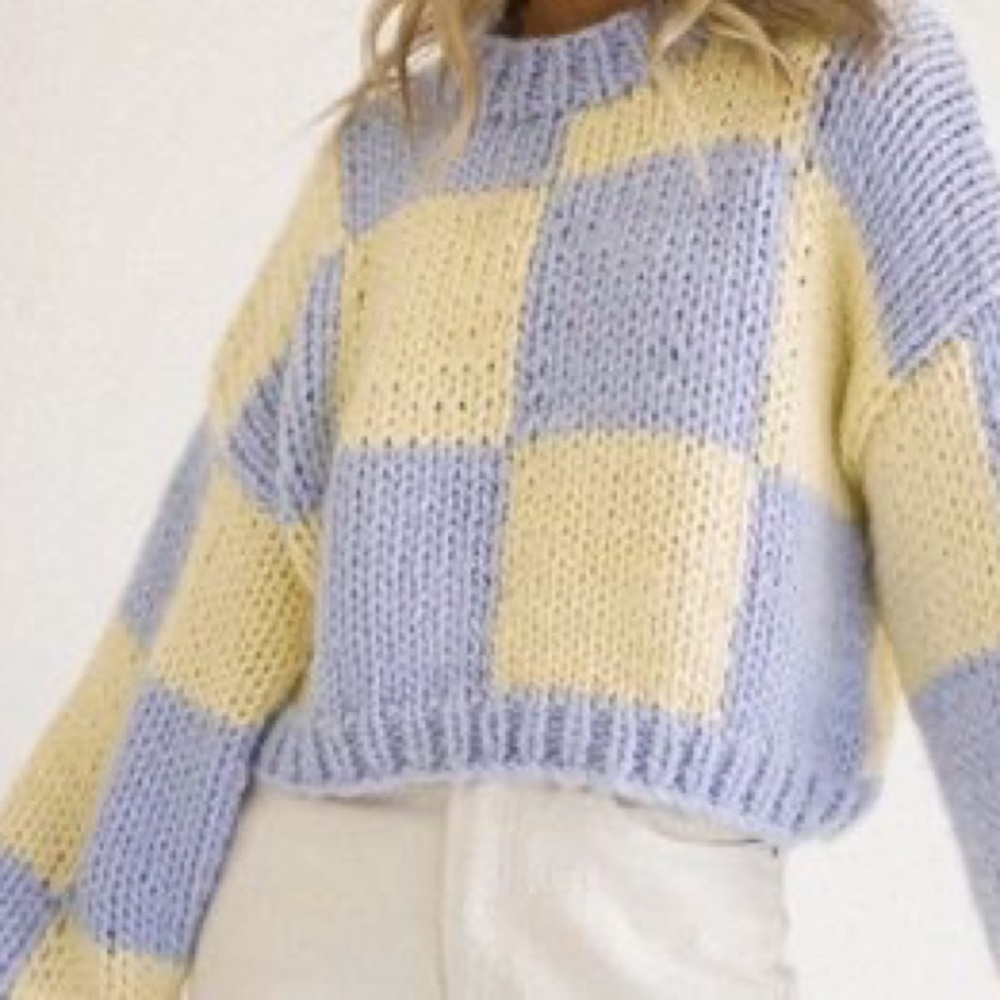 YLLW the label Zella chunky knit sweater